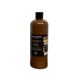 Burnt Umber Acrylic Paint, 500ml Bottle, Heavy Body