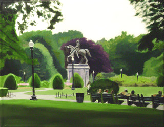 George Washington Statue in Boston Public Garden