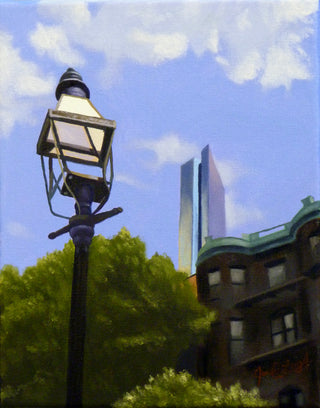 Lantern Overlooking Boston