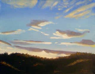 Sunset Over Valley