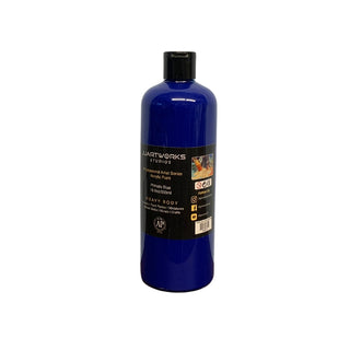 Phthalo Blue Acrylic Paint, 500ml Bottle, Heavy Body