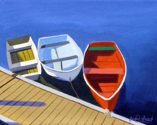 Rowboats of Bearskin Neck